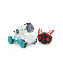 Радіокерований танк із піногенератором CX-102. Частота 2.4 ГГц. Рух вперед - назад, повороти, стрілянина піною. Живлення 2хАА. 2