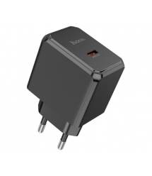 СЗУ 110-240V HOCO CS13A 1xUSB-C, PD20W, Black, Blister