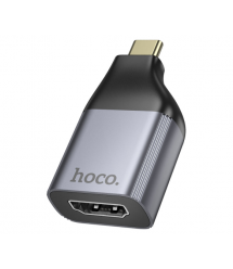 Перехідник HOCO UA33 Type-C (тато) - HDMI(мама), Black-gray