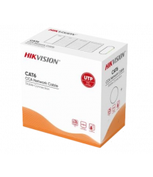 Кабель кручена пара CAT6 Hikvision (для внутрішньої прокладки) DS-1LN6UU - CCA