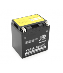 Мотоакумулятор OUTDO (Maxion) YB 30L-BS (MF), 12V 30Ah (166 х 126 х 176), Black, Q1