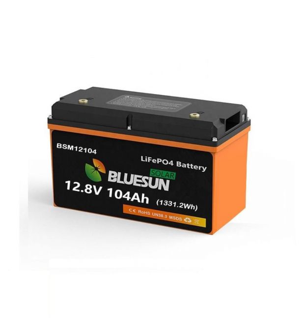 Акумулятор LiFePO4 (літій залізо фосфатний) 12.8В 104А·год Bluesun BSM12104 LFP
