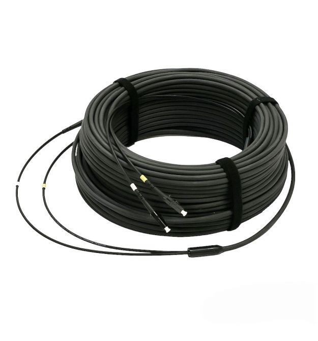 Патчкорд LC-UPC-LC-UPC ММ 5мм, 3мм armored branch, зовнішнього виконання 60м, Duplex