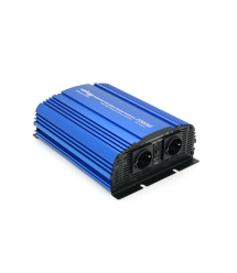 Інвертор напруги Tommatech MS-2000, 12В - 220В, 2000Вт з апроксимованою синусоїдою, 2Шуко, USB, 2*клемні дроти, 8 запобіжників,