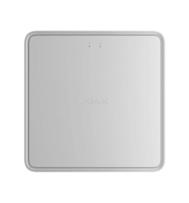 Бездротовий адресний ретранслятор Ajax EN54 Fire ReX Jeweller black для пожежної сигналізації