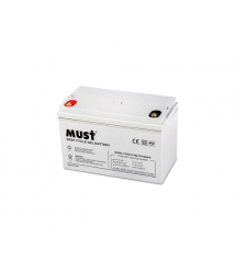Акумуляторна батарея GEL Must FCDG12-100 12 V 100 Ah (330 x 220 x 170), 28 kg
