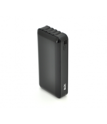 Powerbank BLIC BPB6 20000mAh, 2.1A, 4 кабелі: Type-C, Lighting, Micro, USB, Black, 0,450kg, Box
