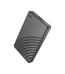 Кишеня HOCO HB46, 2,5, пластиковий корпус, інтерфейс USB3.0 SATA, Black