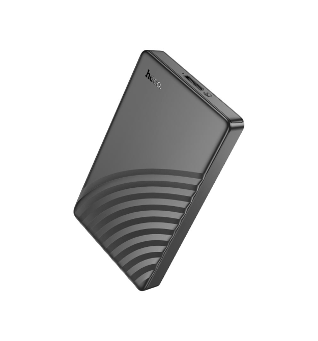 Кишеня HOCO HB46, 2,5, пластиковий корпус, інтерфейс USB3.0 SATA, Black
