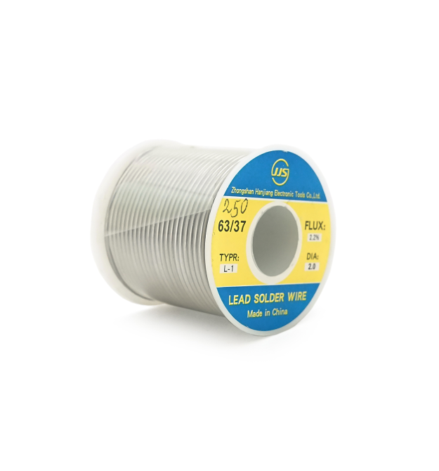 Припой Jufeng ПОС-63 (Sn63 - Pb37), діам.-2мм, 250гр.котушка