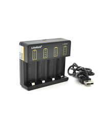 Зарядний пристрій LiitoKala Lii-16340 для Li-Ion акумуляторів 5V 2A, BOX ТІЛЬКИ ДЛЯ 16340 (RCR123)