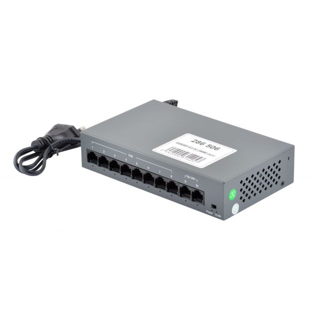 POE Watchdog комутатор FoxGate S5808P-E2-AI (96W)