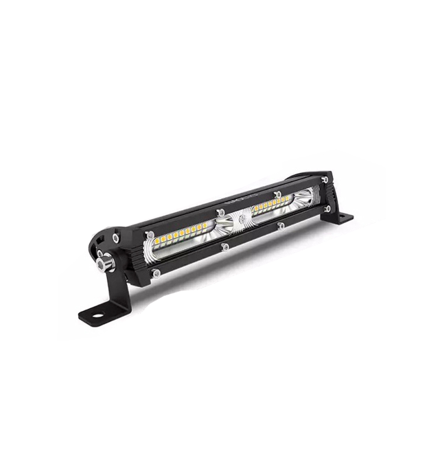 Фара протитуманна світлодіодна (LED балка) RS-120W, 40 LEDs, 12-24V, 120W, 6000K, 12000Lm, IP67, 350x60x75mm, Black