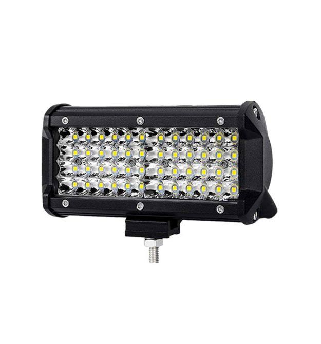 Фара протитуманна світлодіодна RTS-144W, 48 LEDs, 9-32V, 144W, 6000K, 14400Lm, 60, IP67, 165x65x80mm, Black