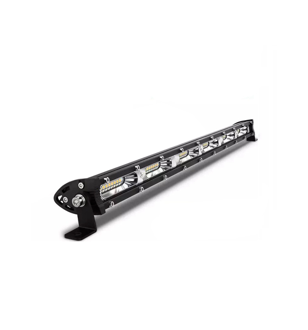 Фара протитуманна світлодіодна (LED балка) RS-180W, 60 LEDs, 12-24V, 180W, 6000K, 12000Lm, IP67, 500x60x75mm, Black