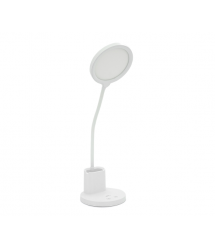 Гнучка настільна лампа RT-E815 із органайзером, 10W. 800Lm. 3 режими (3500K - 4000K - 5000K). Сенсорне включення. АКБ 1500mAh. В