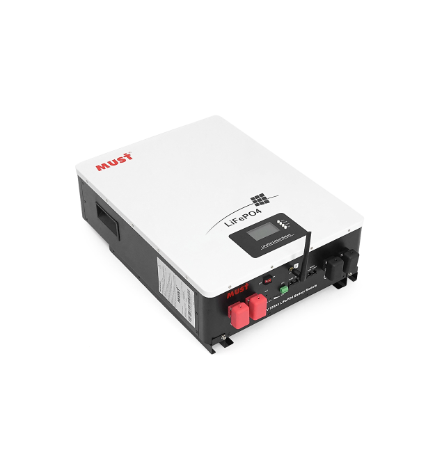 Аккумуляторная батарея Must LiFePO4 LP16-48100(OM) 51.2V 100Ah, 5,12kWh, BMS100A@16S, CAN2.0 - RS232 - RS485, 6000 cycles, 625x4