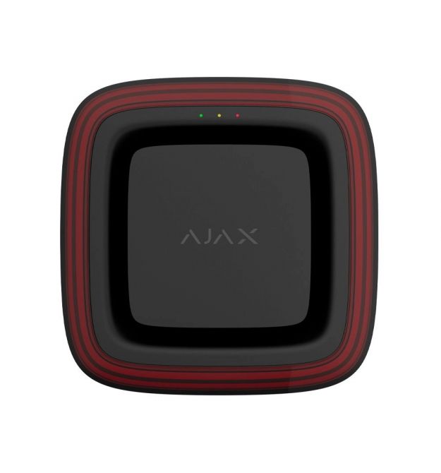 Сповіщувач Ajax EN54 FireProtect (Sounder/VAD) пожежний світлозвуковий Чорний