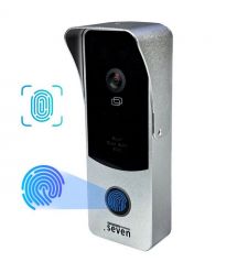 Вызывная панель домофона со встроенным контроллером SEVEN CP-7508 FHD silver