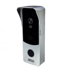 Вызывная панель домофона со встроенным контроллером SEVEN CP-7508 FHD silver