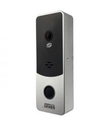 Вызывная панель домофона со встроенным контроллером SEVEN CP-7508 FHD silver