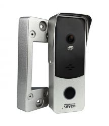 Вызывная панель домофона со встроенным контроллером SEVEN CP-7508 FHD silver