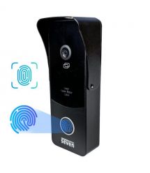 Вызывная панель домофона со встроенным контроллером SEVEN CP-7508 FHD black