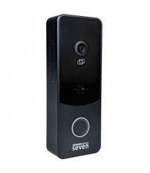 Вызывная панель домофона со встроенным контроллером SEVEN CP-7508 FHD black