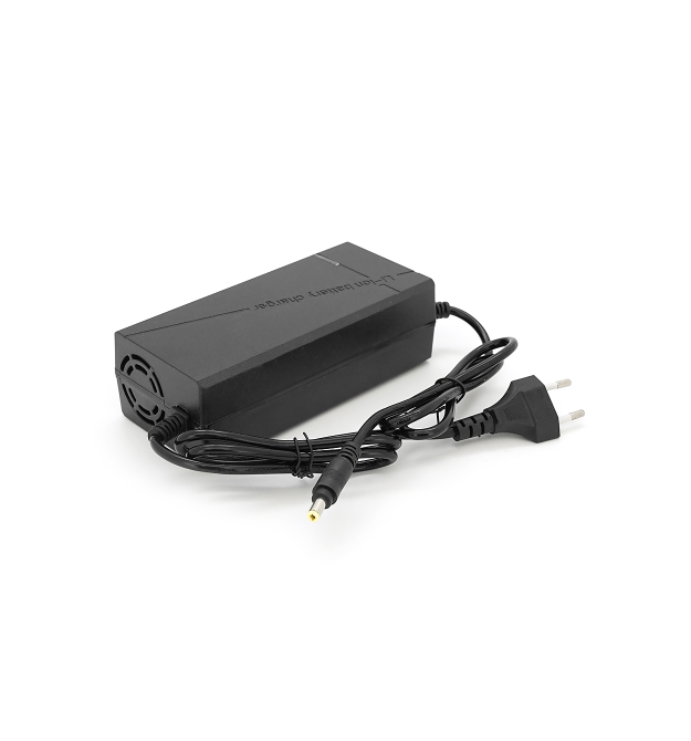 Зарядний пристрій для акумуляторів Li-ion 36V(42V),10S,5A,штекер 5.5*2.5,з індикацією,BOX