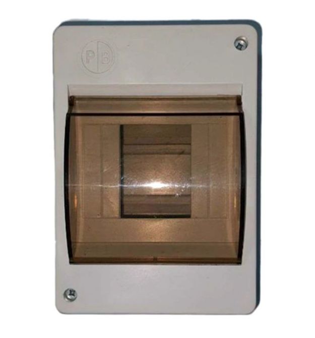 Корпус пластиковый ОВ-4 под 3-4 автомата с крышкой