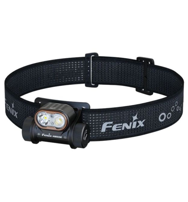 Фонарь налобный черный Fenix HM55R