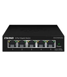Коммутатор 5 портов неуправляемый Ewind EW-S1605CGU 1000M