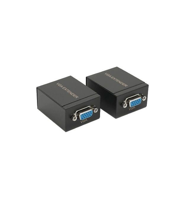 Пассивный удлинитель VGA сигнала Cat5e / 6e 60м