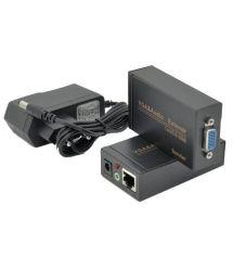 Активный удлинитель VGA сигнала Cat5e / 6e 100м 1080P