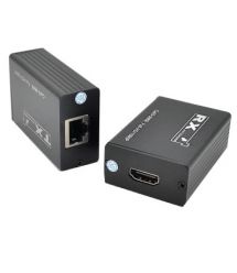 Одноканальный пассивный удлинитель HDMI сигнала по UTP кабелю