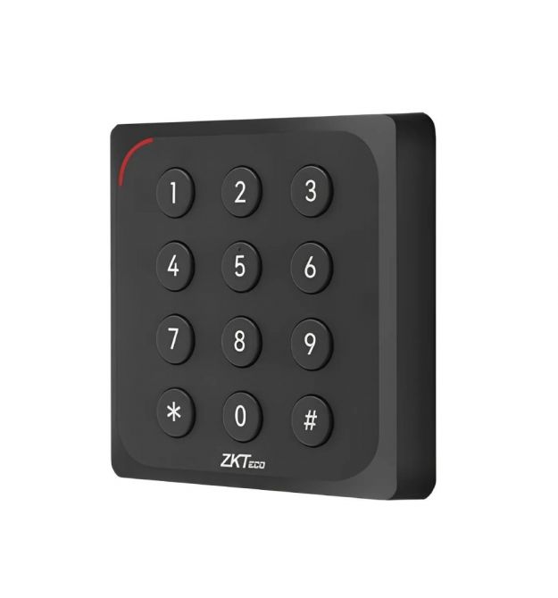 Зчитувач Mifare+EM з клавіатурою ZKTeco KR904 [OSDP] вологозахищений