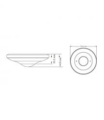 IP-відеокамера панорамна fisheye 6Mp TVT TD-9568E3B(D-PE-AR1) f-1.07mm