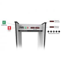 Арочний металодетектор Trinix TRX-500AMD, 18 зон детекції