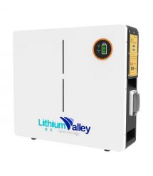 Акумуляторна батарея літій-залізо-фосфатна LiFePO4 100А*год 51.2В 5120Вт*год Lithium Valley LV-BAT-W5.12Ac настінний монтаж