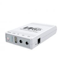 Джерело безперебійного живлення Mini UPS WGP UPS103C 16000mAh 5V-12V-12V, Li-ion 4*4Ah, для роутера і медіаконвертера