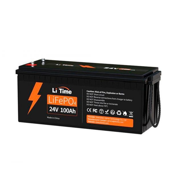Акумуляторна батарея літій-залізо-фосфатна 25.6В 100А*год LiTime LiFePO4 LT24V100