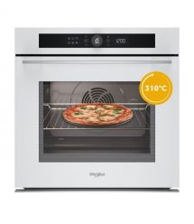 Whirlpool Духовой шкаф электрический, 73л, A+, дисплей, конвекция, пиролиз, телескопические направляющие, белый