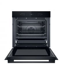 Whirlpool Духовой шкаф электрический, 73л, A+, дисплей, конвекция, пиролиз, телескопические направляющие, черный