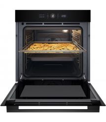 Whirlpool Духова шафа Whirlpool електрична, 73л, A+, дисплей, конвекція, телескопічні напрямні, чорний