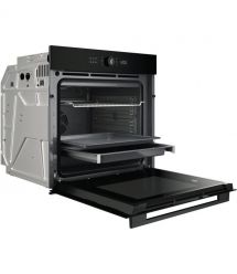 Whirlpool Духова шафа Whirlpool електрична, 73л, A+, дисплей, конвекція, телескопічні напрямні, чорний