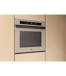 Whirlpool Духовой шкаф электрический, 73л, A+, дисплей, конвекция, телескопические направляющие, бежевый