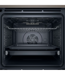 Whirlpool Духовой шкаф электрический, 73л, A+, дисплей, конвекция, телескопические направляющие, бежевый