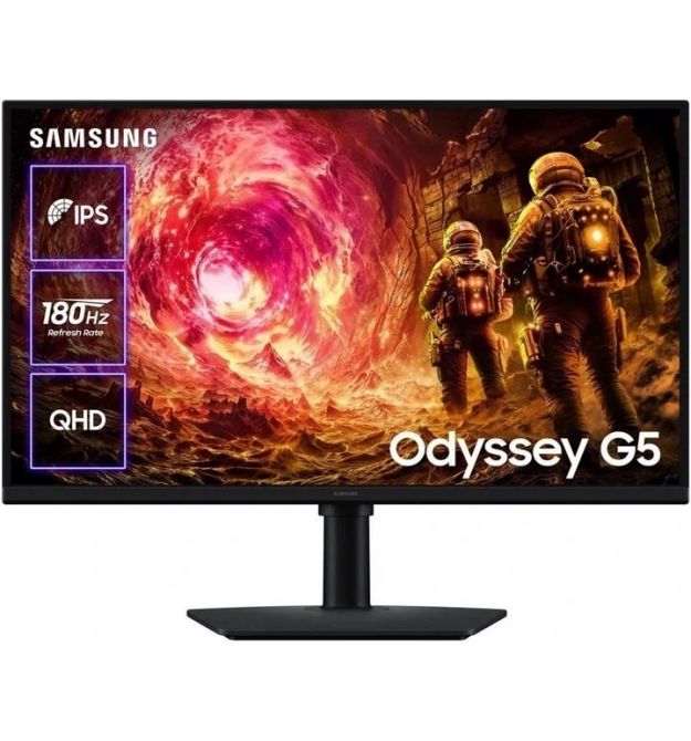 Samsung Монитор 27" S27DG500E HDMI, DP, USB, MM, IPS, 2560x1440, 180Hz, 1ms