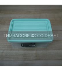 ARDESTO Контейнер для зберігання харчових продуктів ARDESTO Fresh 2.8л, пластик, прямокутна, блакитний