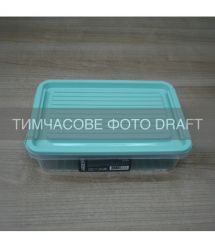 ARDESTO Контейнер для зберігання харчових продуктів ARDESTO Fresh 1.8л, пластик, прямокутна, блакитний